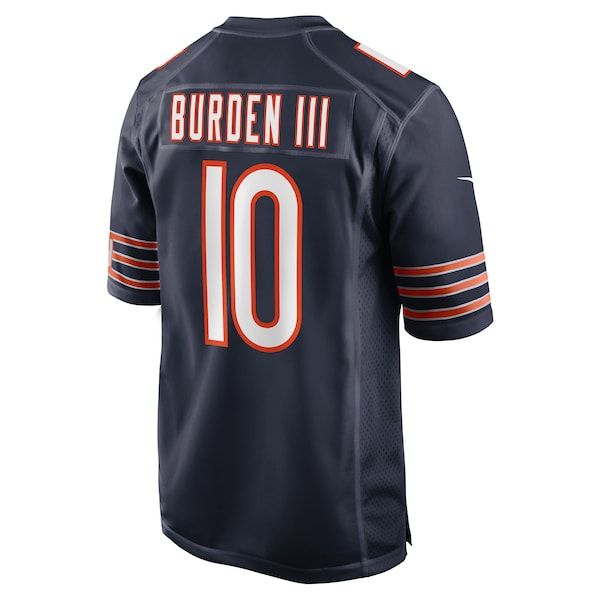 Luther Burden III Game Jersey Navy 4