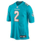 Malik Willis Game Jersey Aqua 3