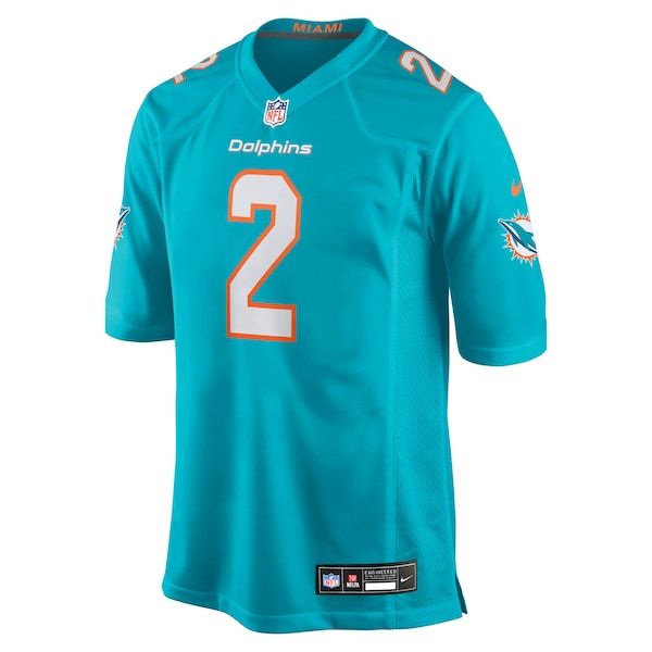 Malik Willis Game Jersey Aqua 3