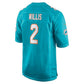 Malik Willis Game Jersey Aqua 4