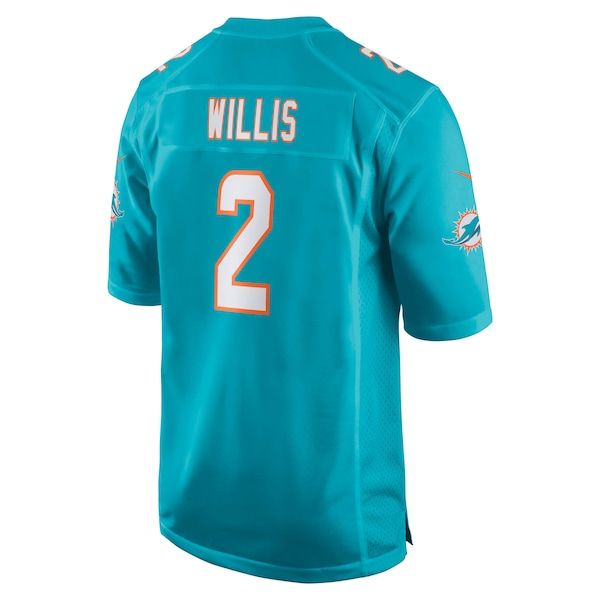 Malik Willis Game Jersey Aqua 4