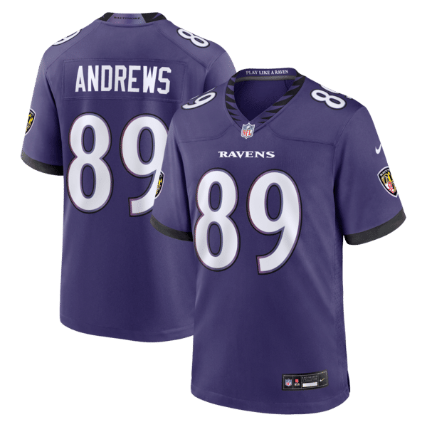 Mark Andrews Game Jersey Purple 2