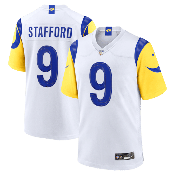 Matthew Stafford Game Jersey White 2