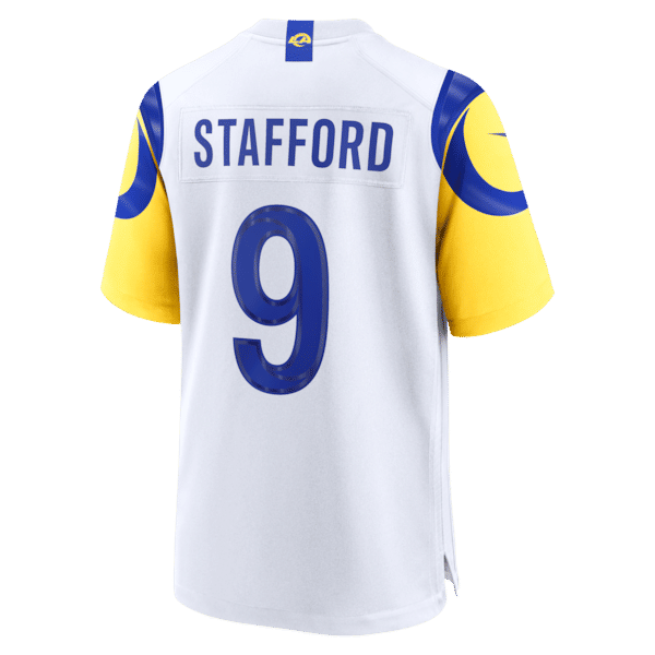 Matthew Stafford Game Jersey White 4