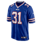 Maxwell Hairston Game Jersey Royal 3