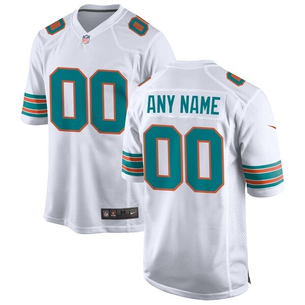Alternate Custom Game Jersey White 2