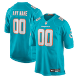Custom Game Jersey Aqua