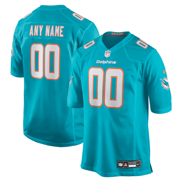 Custom Game Jersey Aqua 2