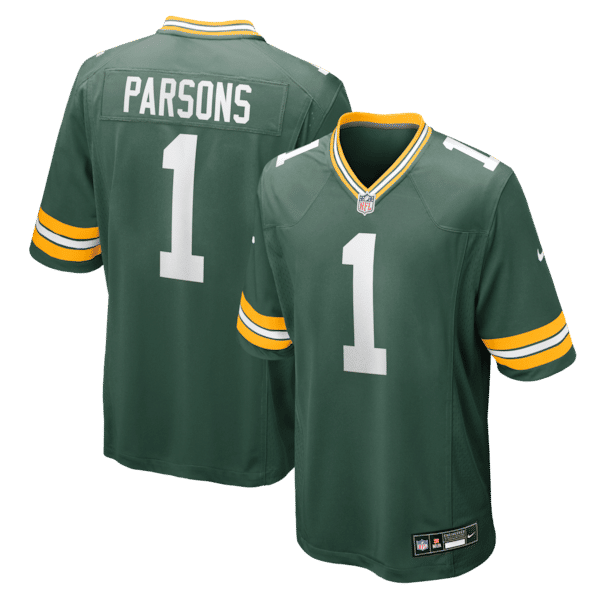 Micah Parsons Game Jersey Green 2