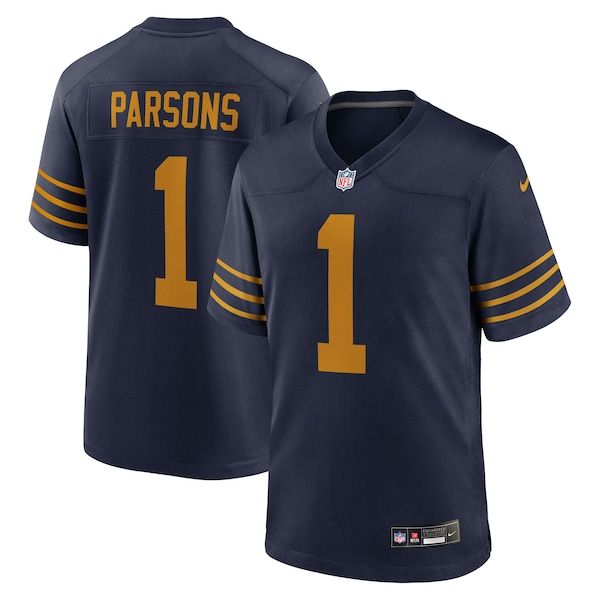 Micah Parsons Game Jersey Navy 2