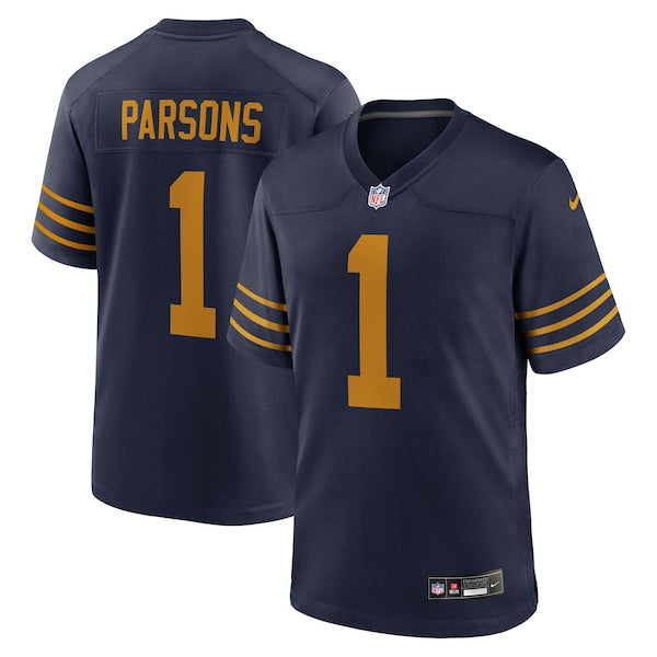 Micah Parsons Game Jersey Navy 8