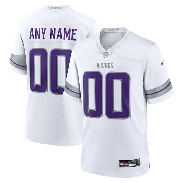 Custom Alternate Game Jersey White 2