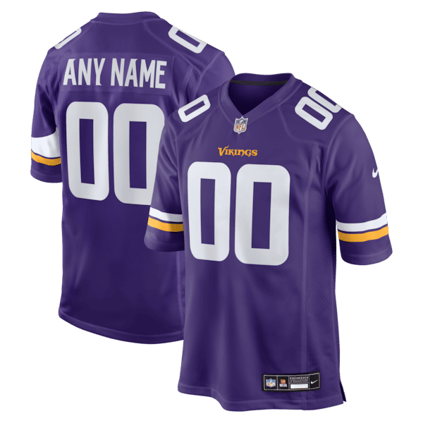 Custom Game Jersey Purple