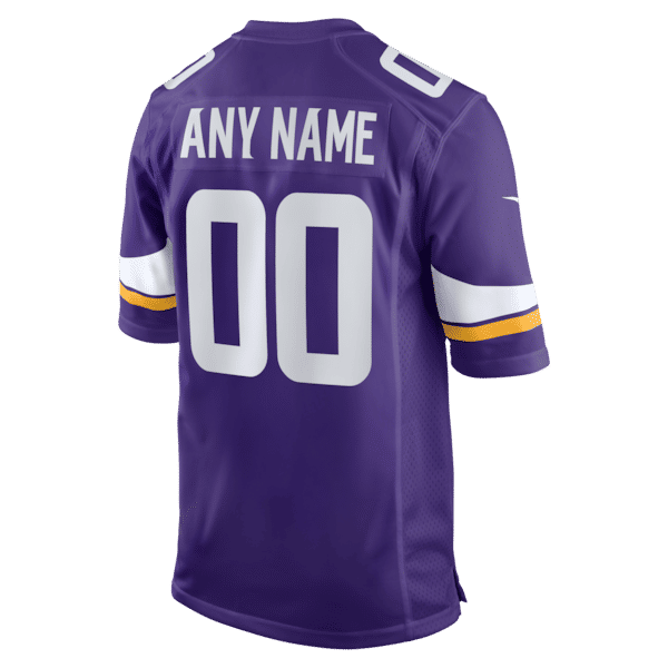 Custom Game Jersey Purple 4