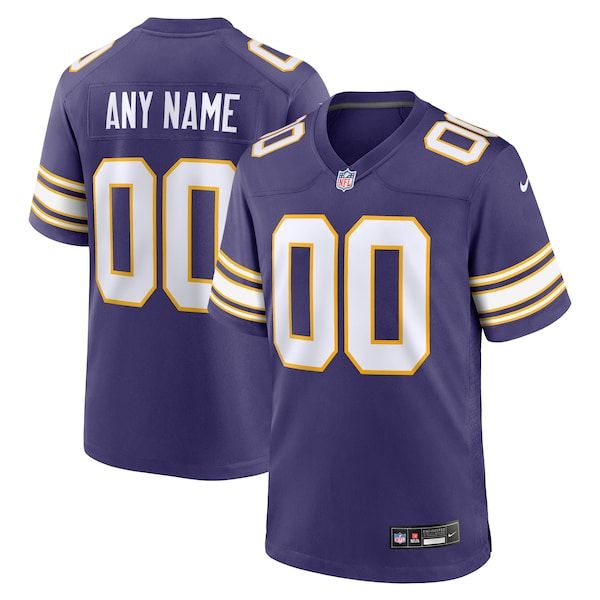 Custom Game Jersey Purple