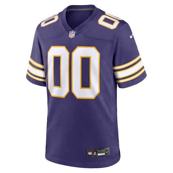 Custom Game Jersey Purple 3