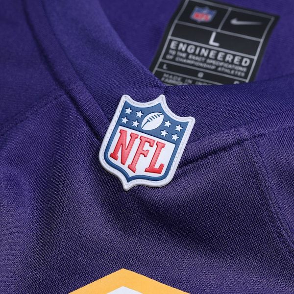 Custom Game Jersey Purple 5