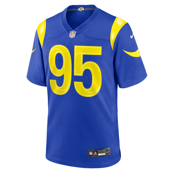 Myles Garrett Game Jersey Royal 3