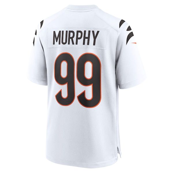 Myles Murphy Game Jersey White 4
