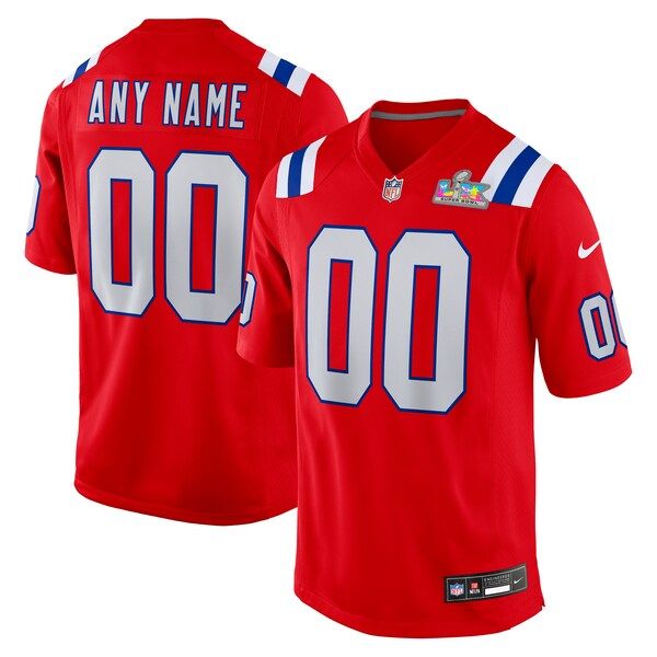 Custom Game Jersey Red 2