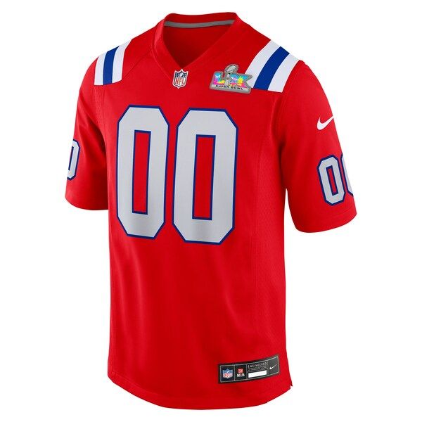 Custom Game Jersey Red 3