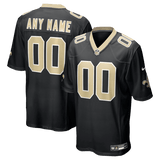 Custom Game Jersey Black