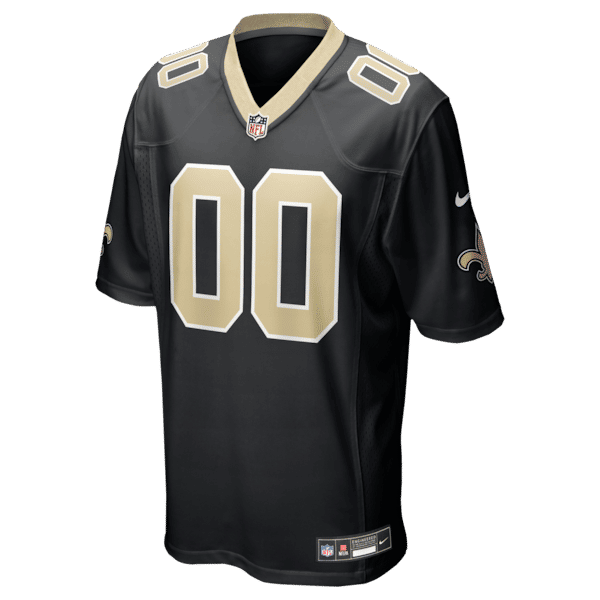Custom Game Jersey Black 3