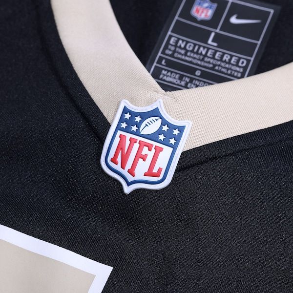 Custom Game Jersey Black 5