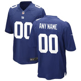 Custom Game Jersey Royal