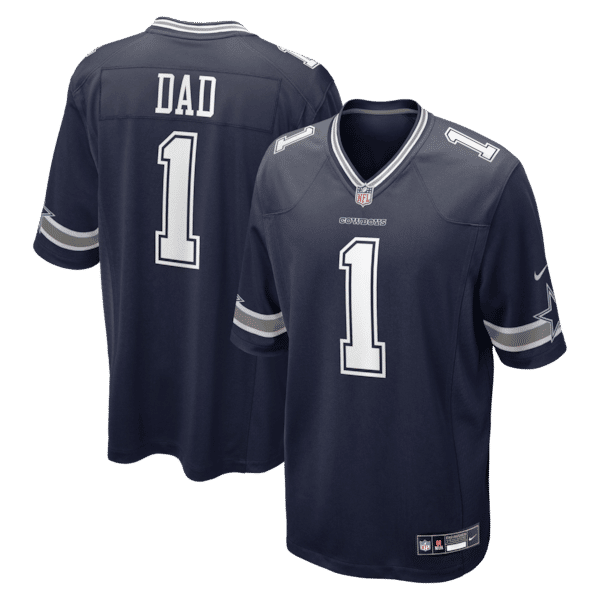 Number 1 Dad Game Jersey Navy 2