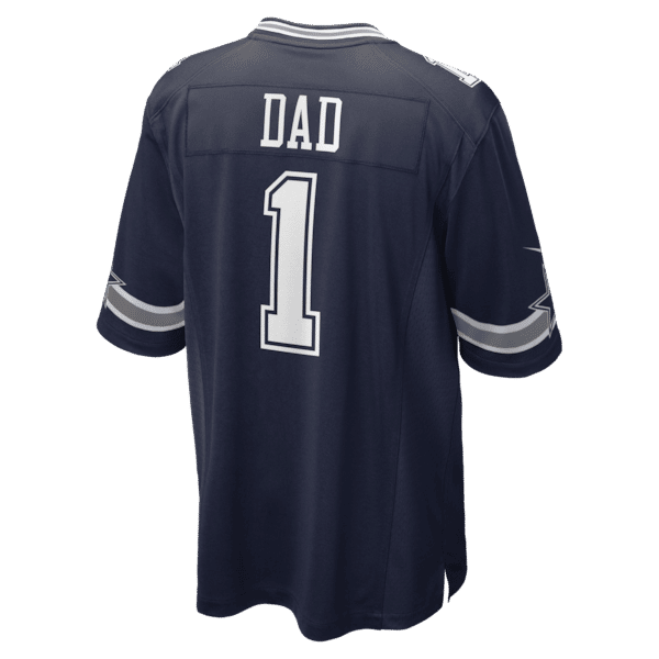 Number 1 Dad Game Jersey Navy 4
