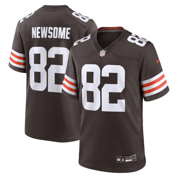 Ozzie Newsome Game Retired Player Jersey Brown
