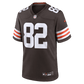 Ozzie Newsome Game Retired Player Jersey Brown 3