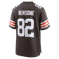 Ozzie Newsome Game Retired Player Jersey Brown 4