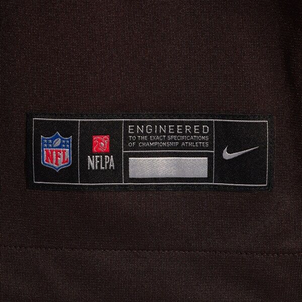 Ozzie Newsome Game Retired Player Jersey Brown 7