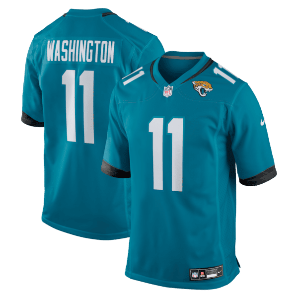 Parker Washington Game Jersey Teal 2