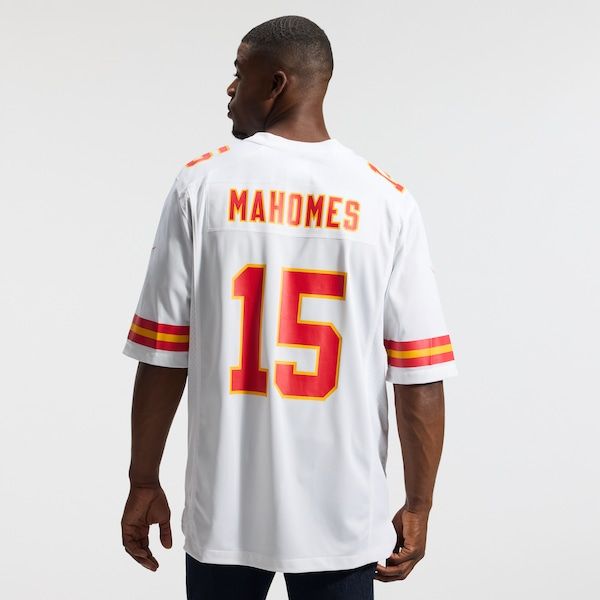 Patrick Mahomes Game Jersey White 4