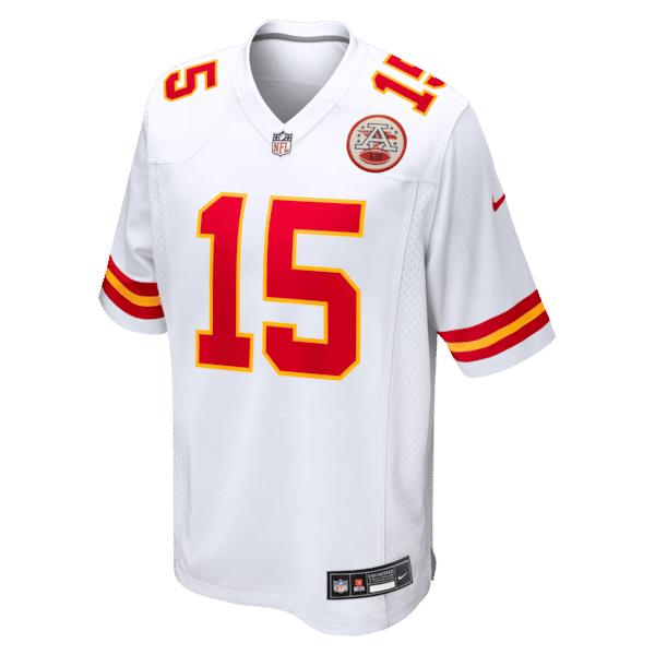 Patrick Mahomes Game Jersey White 7
