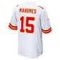 Patrick Mahomes Game Jersey White 8