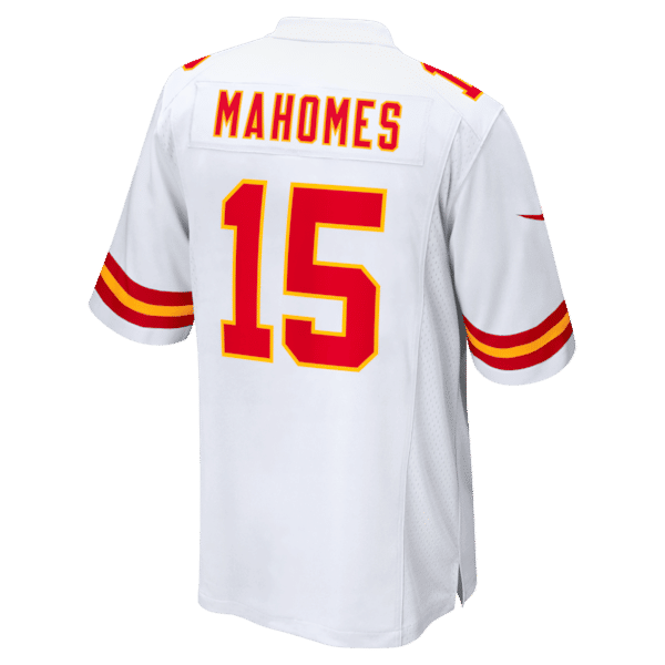 Patrick Mahomes Game Jersey White 8
