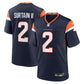 Patrick Surtain II Alternate Game Jersey Navy