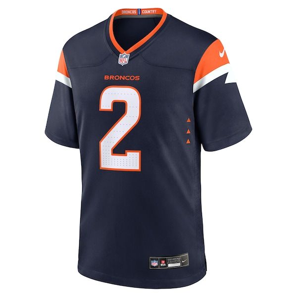 Patrick Surtain II Alternate Game Jersey Navy 3