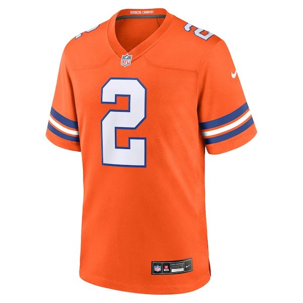 Patrick Surtain II Alternate Game Jersey Orange 3
