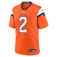 Patrick Surtain II Team Game Jersey Orange 3