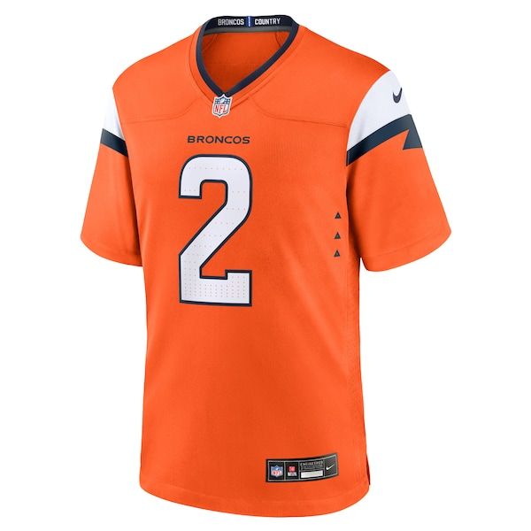 Patrick Surtain II Team Game Jersey Orange 3