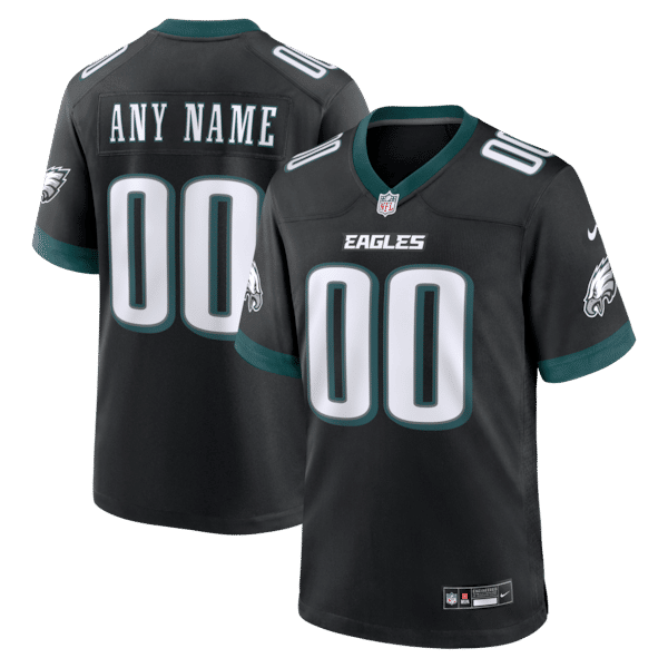Alternate Custom Game Jersey Black 2