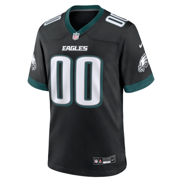 Alternate Custom Game Jersey Black 3