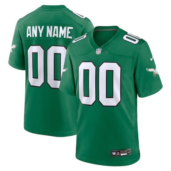Alternate Custom Game Jersey Kelly Green 2