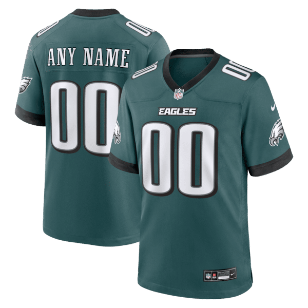 Custom Game Jersey Midnight Green 2