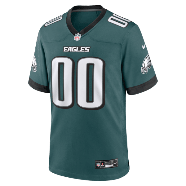 Custom Game Jersey Midnight Green 3